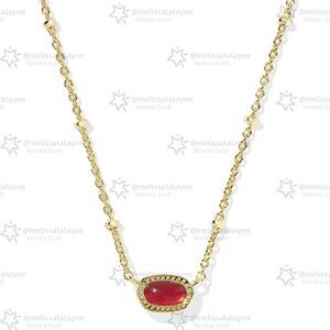 Mini Elisa Gold Satellite Short Pendant Necklace